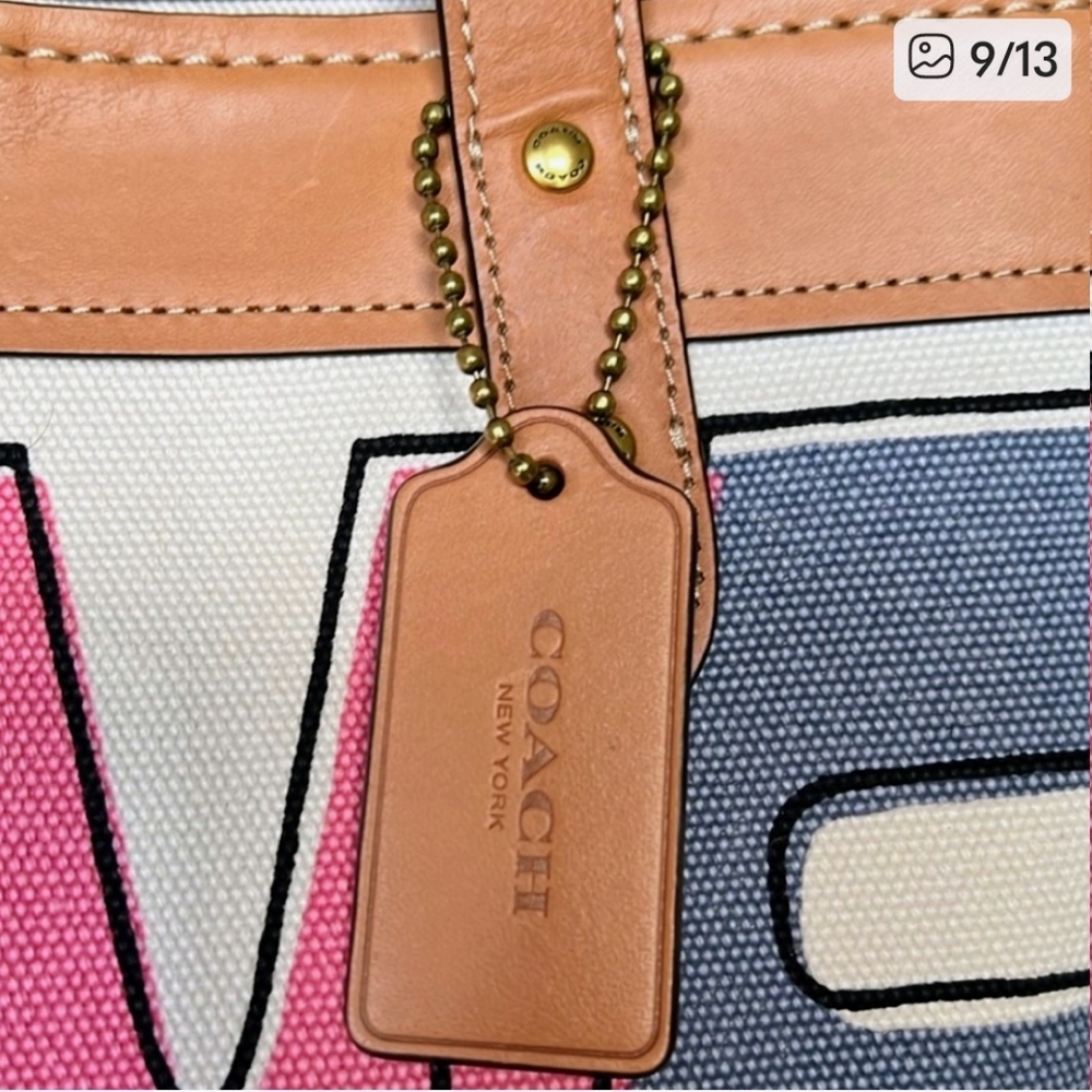 Coach Bonnie Cashin Tote Bag Limited Edition... SUPER RARE PIECE!!! - Picture 8 of 12